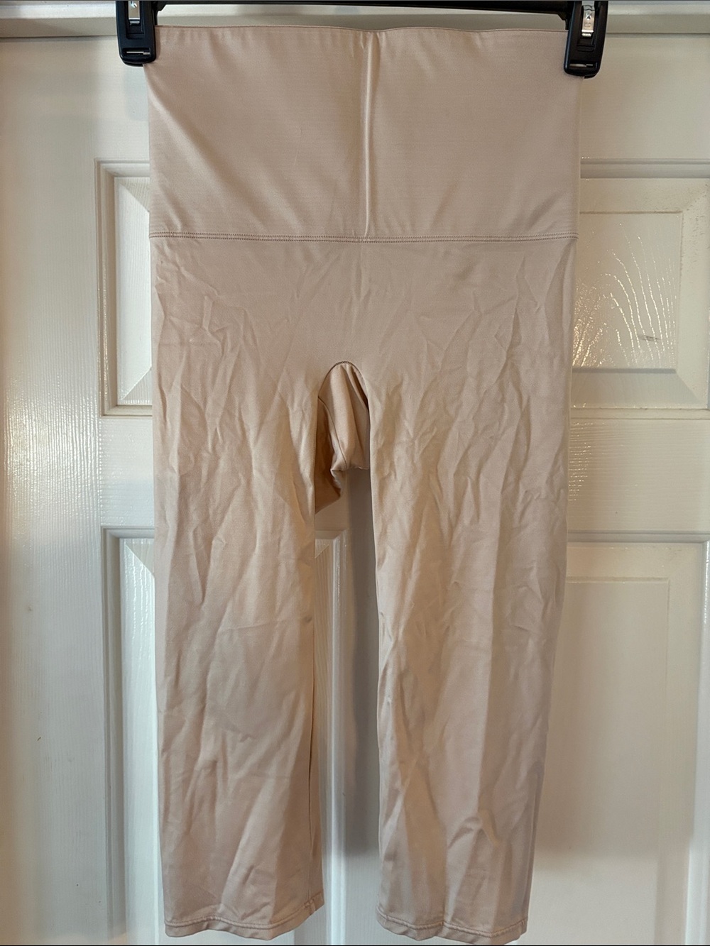 BoDY Nancy Ganz Belly Band Satin Capri Firmly Shaping Shapewear Tummy Control